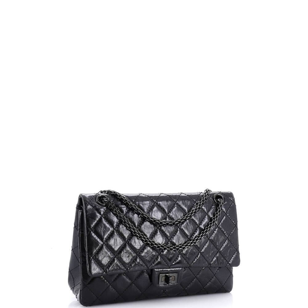 Chanel So Black Reissue 2.55 Flap Bag #220996C42B - Picture 2 of 9